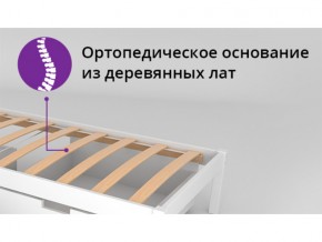 Кровать-домик мини Svogen с ящиками и бортиком лаванда-графит в Пласте - plast.mebel74.com | фото 2