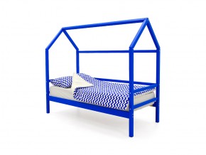 Кровать-домик Svogen синий в Пласте - plast.mebel74.com | фото 1