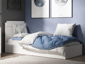 Кровать Эко 900 белый в Пласте - plast.mebel74.com | фото
