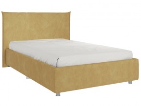 Кровать Квест 1200 велюр медовый в Пласте - plast.mebel74.com | фото 1