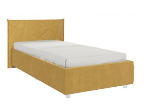 Кровать Квест 900 велюр медовый в Пласте - plast.mebel74.com | фото