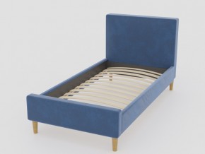 Кровать Линси 900 синий в Пласте - plast.mebel74.com | фото