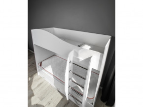 Кровать Mamamia двухъярусная с ящиками КР-05 Белый в Пласте - plast.mebel74.com | фото 2