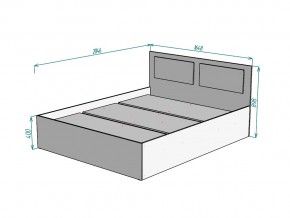 Кровать Ольга L49 ширина 1600 в Пласте - plast.mebel74.com | фото 3