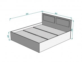 Кровать Ольга L51 ширина 1800 в Пласте - plast.mebel74.com | фото 3