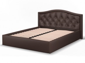 Кровать подъемная Стелла 1200 коричневая в Пласте - plast.mebel74.com | фото