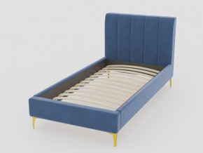 Кровать Рошаль 900 синий в Пласте - plast.mebel74.com | фото
