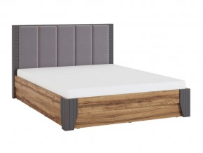 Кровать с мягкой спинкой и ПМ 1400 Моника мод.2.1 в Пласте - plast.mebel74.com | фото 1