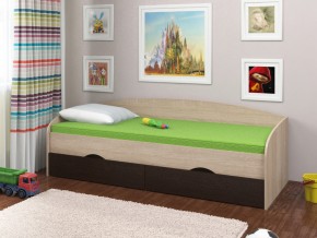 Кровать Соня 2 сонома-венге в Пласте - plast.mebel74.com | фото