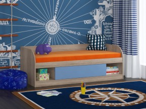 Кровать Соня 4 сонома-голубой в Пласте - plast.mebel74.com | фото