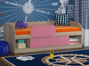 Кровать Соня 4 сонома-розовый в Пласте - plast.mebel74.com | фото 3