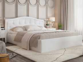 Кровать Стелла 1200 белая подъемная в Пласте - plast.mebel74.com | фото 3