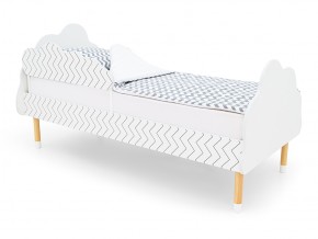 Кровать Stumpa Облако с бортиком рисунок Геометрия Зигзаги в Пласте - plast.mebel74.com | фото