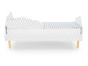 Кровать Stumpa Облако с бортиком рисунок Геометрия Зигзаги в Пласте - plast.mebel74.com | фото 3