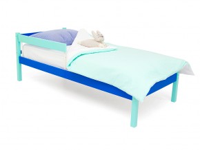 Кровать Svogen classic с бортиком мятно-синий в Пласте - plast.mebel74.com | фото