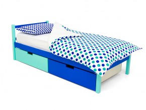 Кровать Svogen classic с ящиками мятно-синий в Пласте - plast.mebel74.com | фото