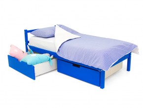 Кровать Svogen classic с ящиками синий в Пласте - plast.mebel74.com | фото 3