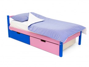 Кровать Svogen classic с ящиками синий-лаванда в Пласте - plast.mebel74.com | фото