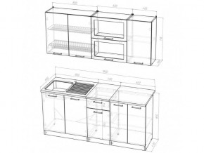 Кухонный гарнитур Алина макси 1800 мм в Пласте - plast.mebel74.com | фото 5