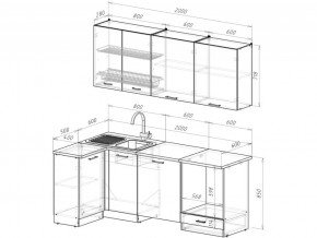 Кухонный гарнитур Антика прайм 1100х2000 мм в Пласте - plast.mebel74.com | фото 6