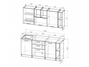 Кухонный гарнитур Лариса макси 4 1800 мм в Пласте - plast.mebel74.com | фото 6