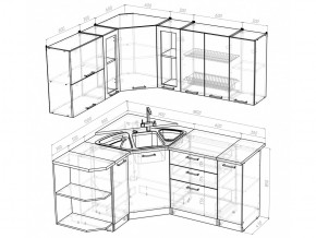 Кухонный гарнитур Лариса оптима 3 1500х1800 мм в Пласте - plast.mebel74.com | фото 5