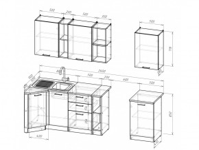 Кухонный гарнитур Лариса прайм 4 900х2000 мм в Пласте - plast.mebel74.com | фото 6