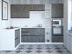 Кухонный гарнитур Ноктюрн мега прайм 1500х2700 мм в Пласте - plast.mebel74.com | фото