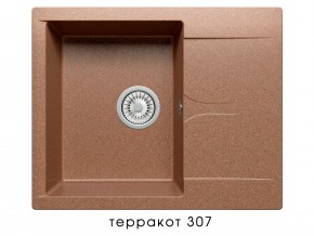 Мойка гранитная Gals-620 Терракот 307 в Пласте - plast.mebel74.com | фото