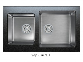 Мойка комбинированная Tolero twist TTS-840 Черный 911 в Пласте - plast.mebel74.com | фото