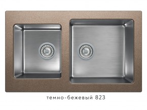 Мойка комбинированная Tolero twist TTS-840 Темно-бежевый 823 в Пласте - plast.mebel74.com | фото