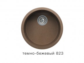 Мойка кварцевая Tolero R-104 Темно-бежевый 823 в Пласте - plast.mebel74.com | фото