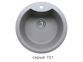 Мойка кварцевая Tolero R-108E Серый 701 в Пласте - plast.mebel74.com | фото