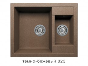 Мойка кварцевая Tolero R-109 Темно-бежевый 823 в Пласте - plast.mebel74.com | фото