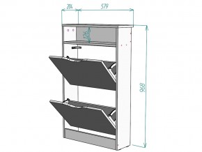 Обувница W113 в Пласте - plast.mebel74.com | фото 3