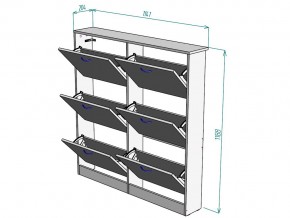 Обувница W93 в Пласте - plast.mebel74.com | фото 3