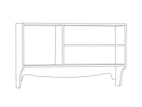 Полка 10.119 Флоренция в Пласте - plast.mebel74.com | фото 2