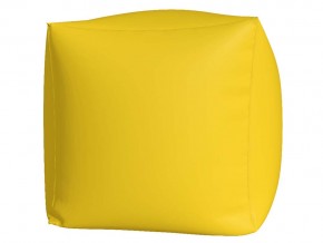 Пуф Куб макси желтый в Пласте - plast.mebel74.com | фото