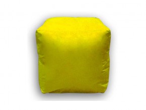 Пуф Куб мини желтый в Пласте - plast.mebel74.com | фото