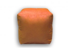 Пуф Куб мини оранжевый в Пласте - plast.mebel74.com | фото