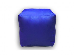 Пуф Куб мини синий в Пласте - plast.mebel74.com | фото