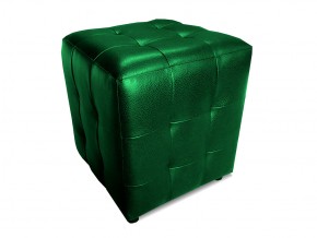 Пуф зеленый кожзам Green в Пласте - plast.mebel74.com | фото
