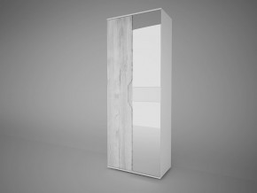 шкаф 2-х створчатый с зеркалом в Пласте - plast.mebel74.com | фото