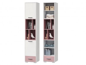 Шкаф для книг с 2 дверками и 1 ящиком в Пласте - plast.mebel74.com | фото