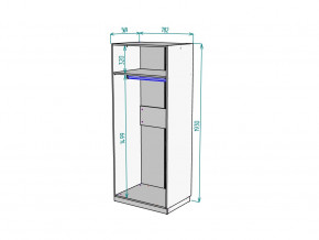 Шкаф Malta light H287 Белый в Пласте - plast.mebel74.com | фото 2