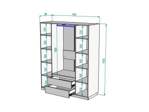 Шкаф Malta light H302 Белый в Пласте - plast.mebel74.com | фото 2