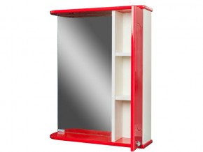 Шкаф зеркало Радуга Красный 60 левый/правый в Пласте - plast.mebel74.com | фото 2