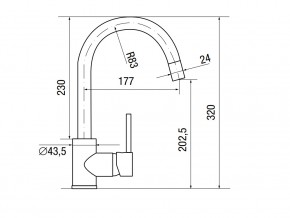 Смеситель Logic LM2101 в Пласте - plast.mebel74.com | фото 2