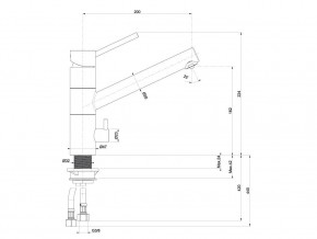 Смеситель Sprint Universal LM1391 в Пласте - plast.mebel74.com | фото 2