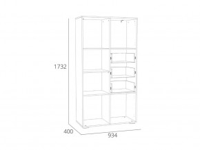 Стеллаж Элиот НМ 041.73 в Пласте - plast.mebel74.com | фото 2